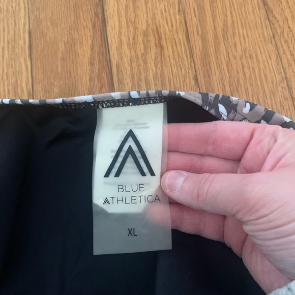 BLUE ATHLETICA Swim Bikini Bottoms Size XL Cheetah Print Brown Black White - Picture 6 of 8